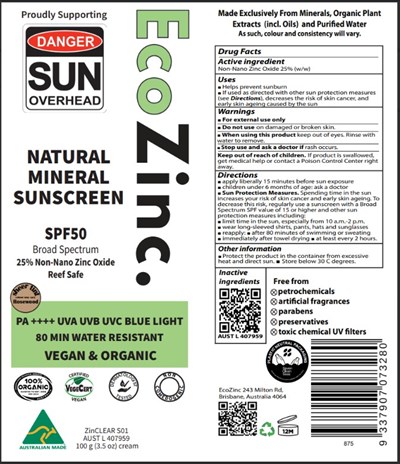 Label - 100g RO - EcoZinc 100g RO